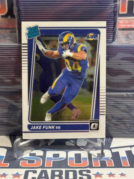 2021 Donruss Optic (Rated Rookie) Jake Funk 295
