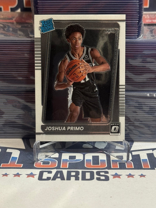 2021 Donruss Optic (Rated Rookie) Joshua Primo 162