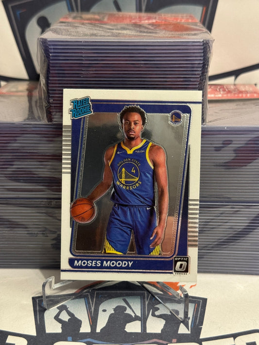 2021 Donruss Optic (Rated Rookie) Moses Moody #184