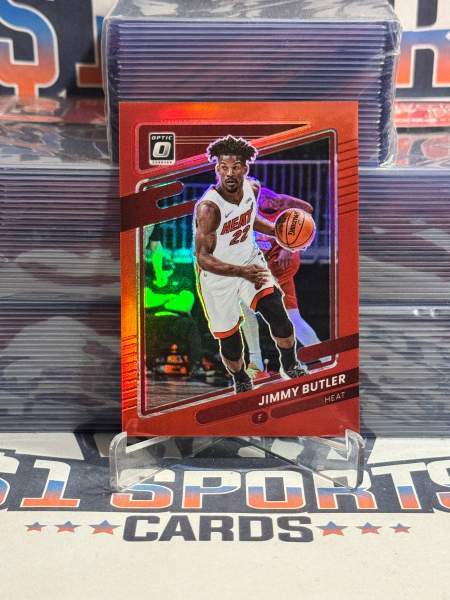 2021 Donruss Optic (Red Prizm 80/99) Jimmy Butler 8