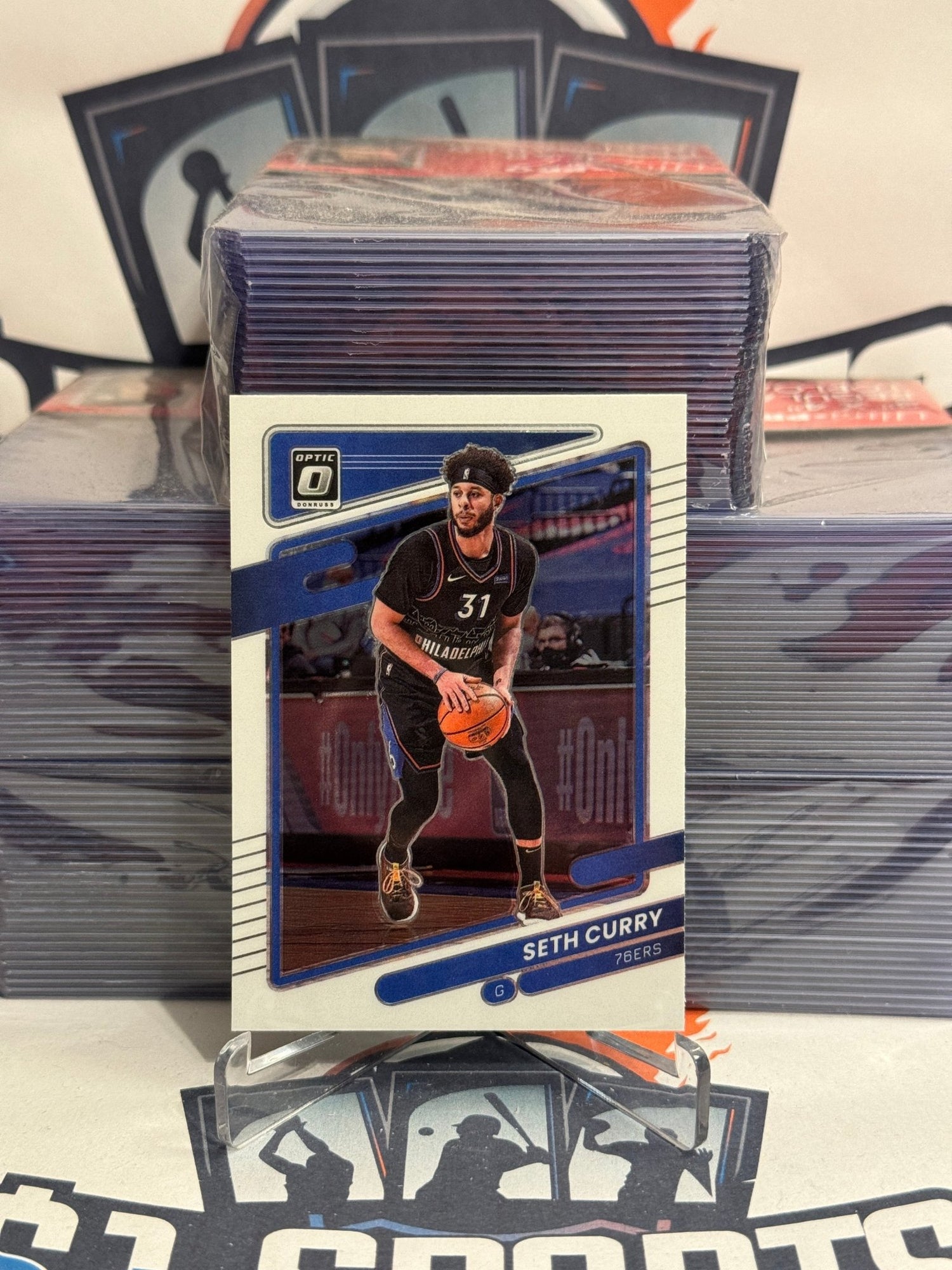 2021 Donruss Optic Seth Curry #91