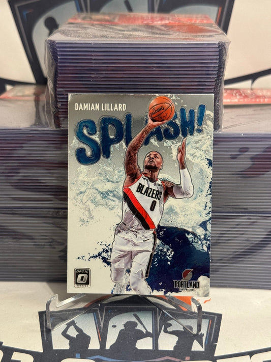 2021 Donruss Optic (Splash!) Damian Lillard #6