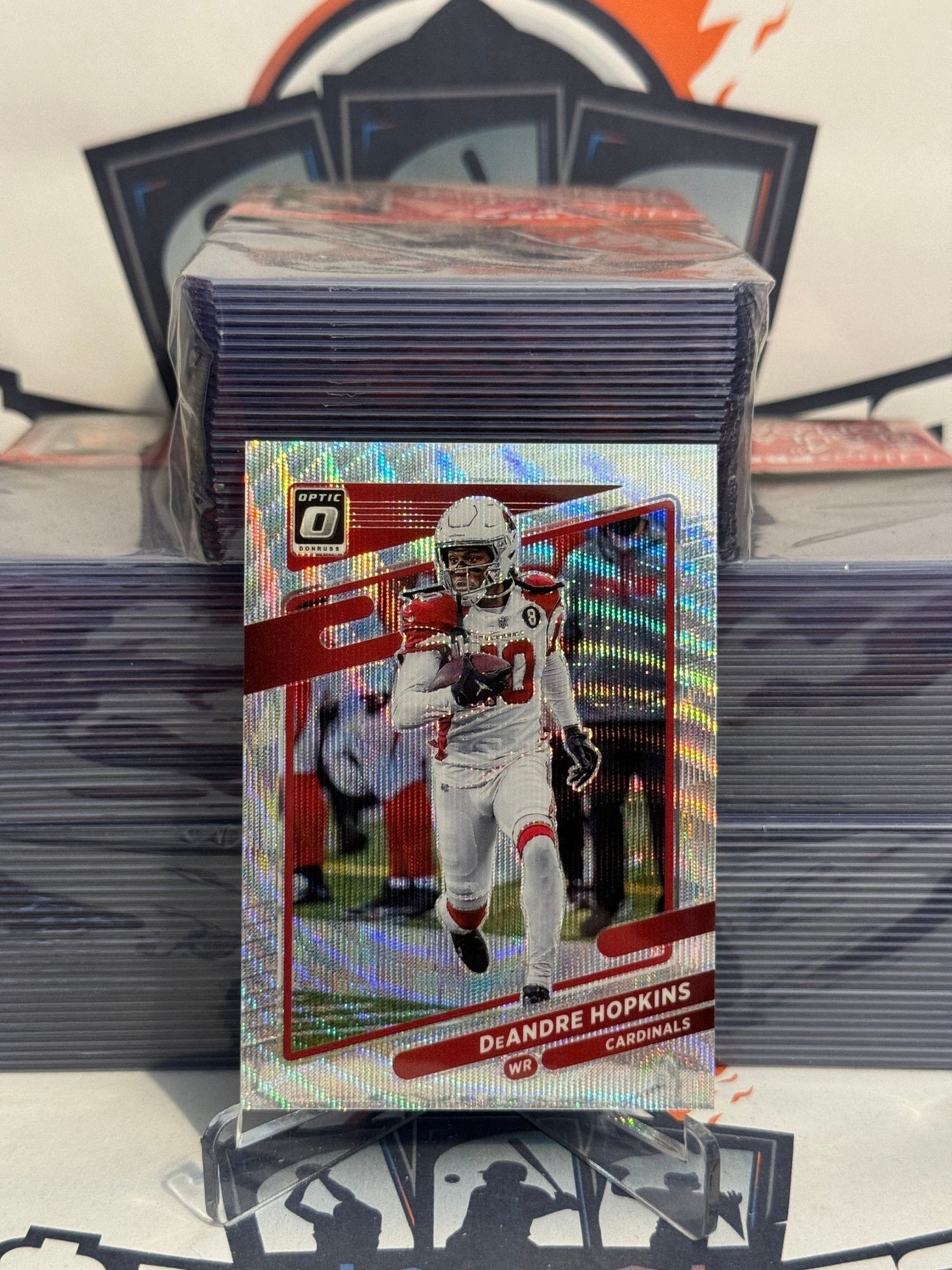 2021 Donruss Optic (Wave Prizm 268/299) DeAndre Hopkins #177