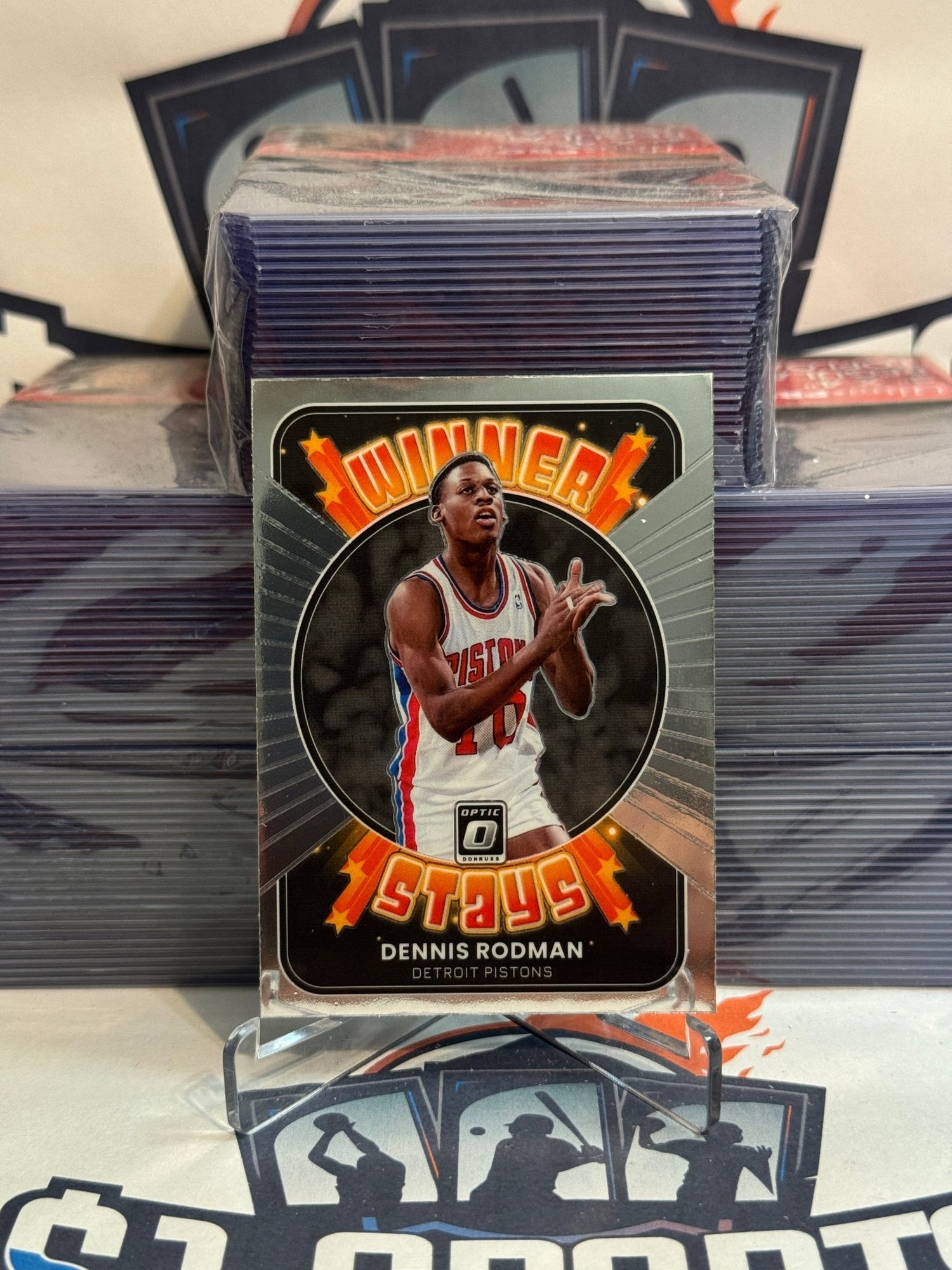 2021 Donruss Optic (Winner Stays) Dennis Rodman #6