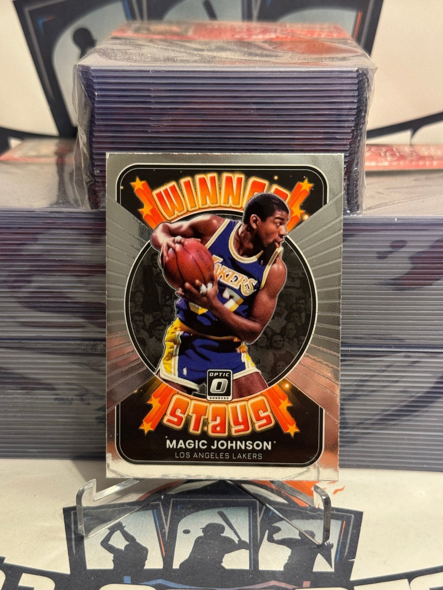 2021 Donruss Optic (Winner Stays) Magic Johnson #16