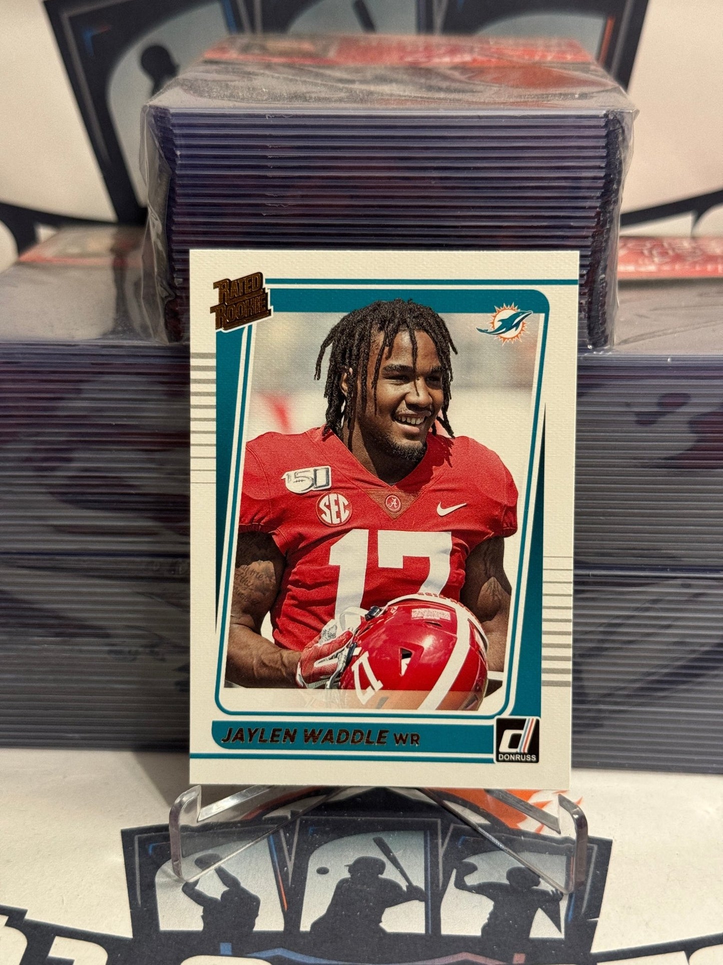 2021 Donruss (Portraits, Rated Rookie) Jaylen Waddle #263