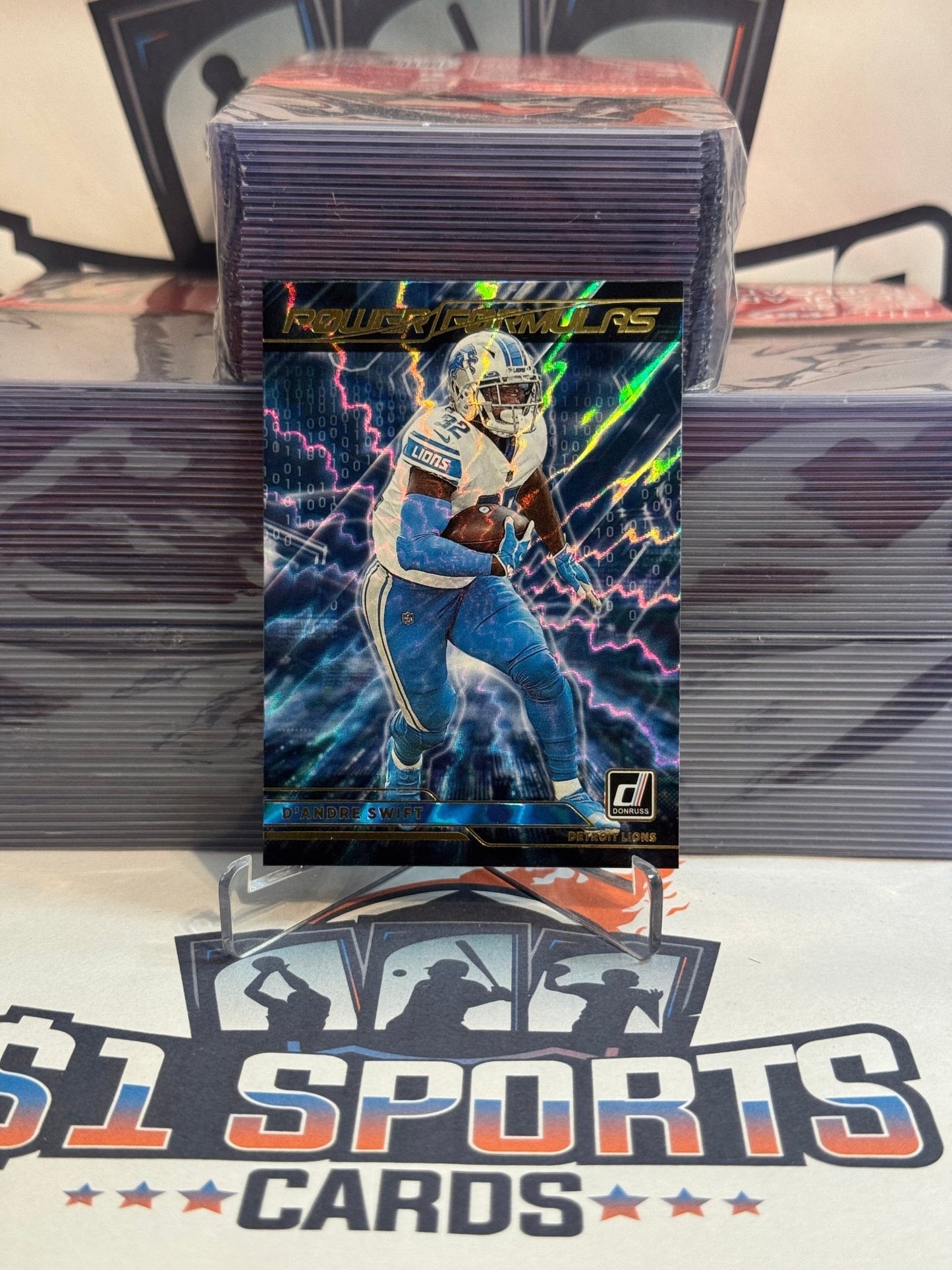 2021 Donruss (Power Formulas) D'Andre Swift #PF1