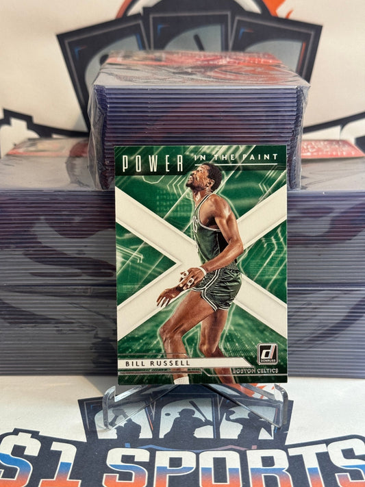 2021 Donruss (Power in the Paint) Bill Russell #6