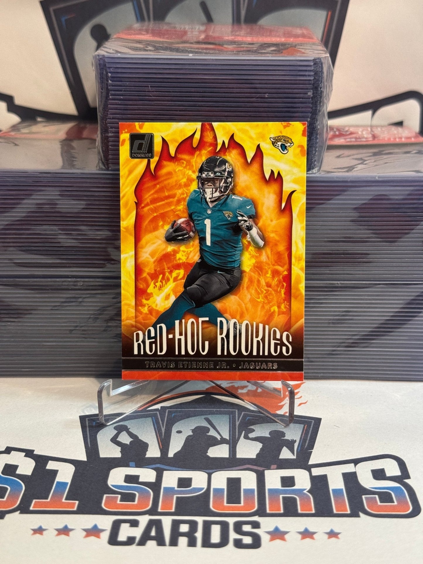 2021 Donruss (Red - Hot Rookies) Travis Etienne Jr. #RHR - TET