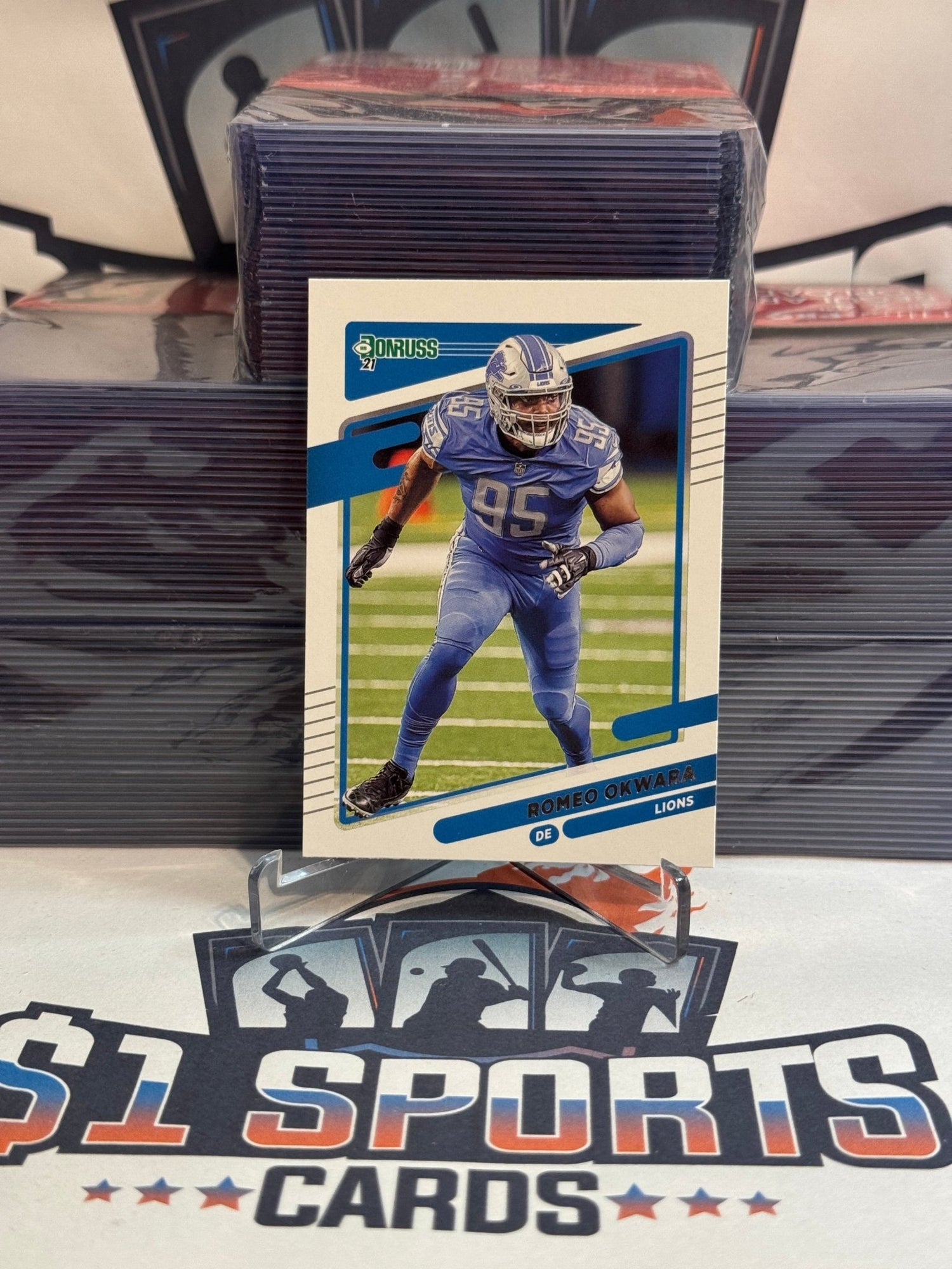 2021 Donruss Romeo Okwara #178