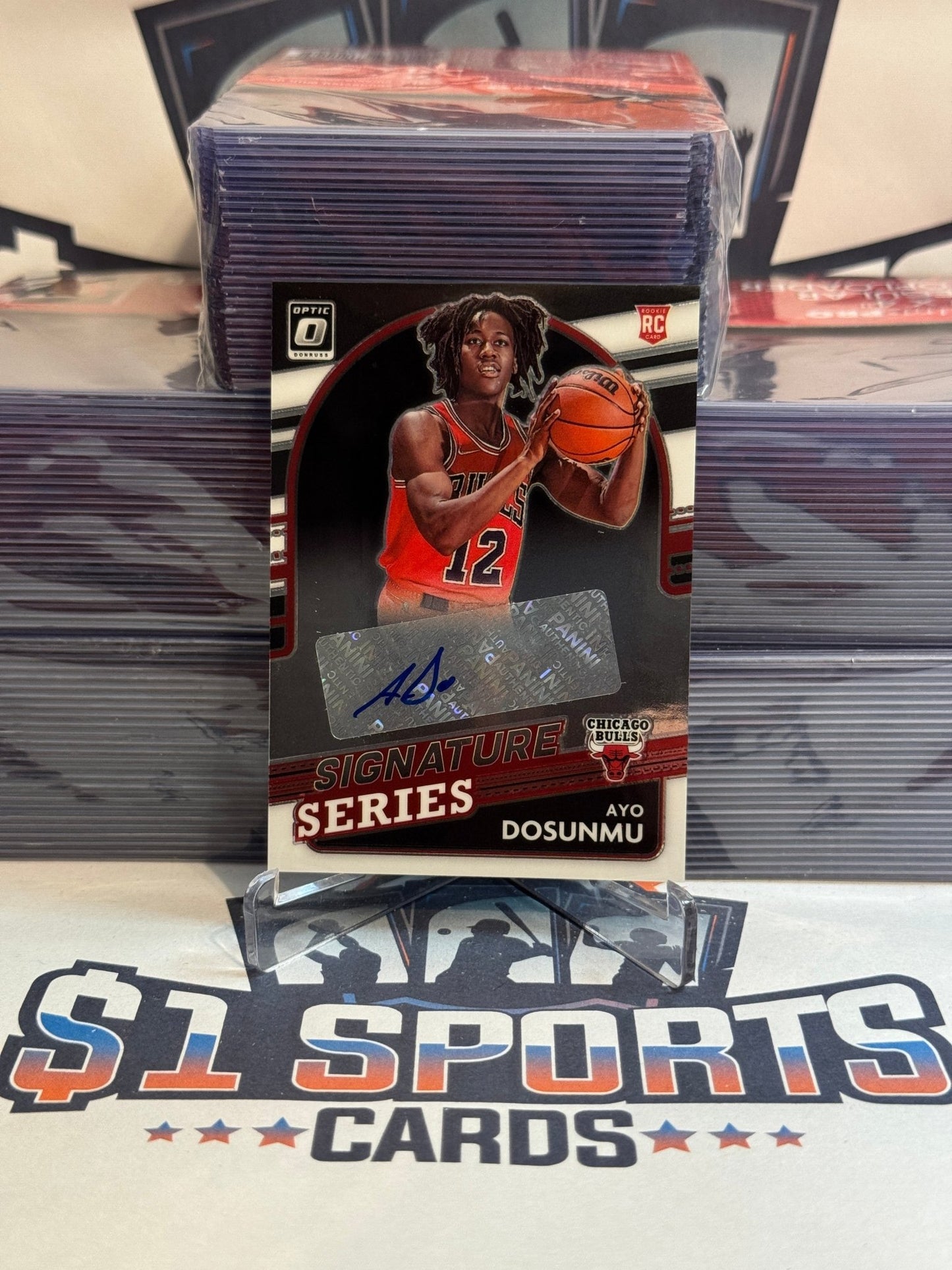 2021 Donruss (Signature Series Auto) Ayo Dosunmu Rookie #SS - ADM