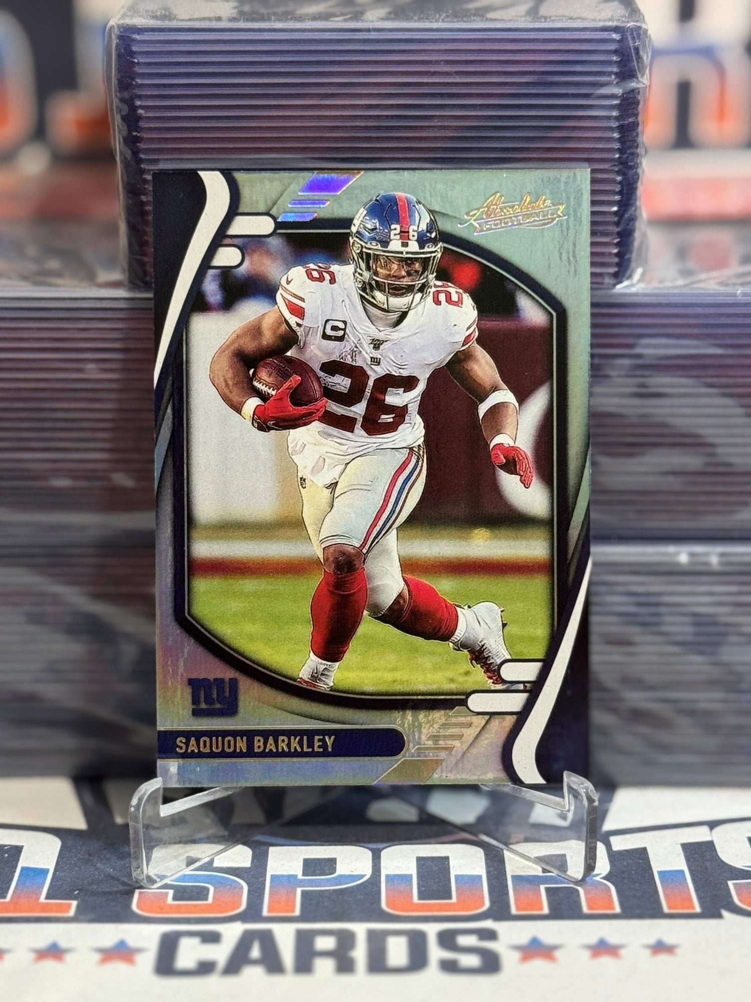 2021 Panini Absolute (Silver, Hobby) Saquon Barkley 23