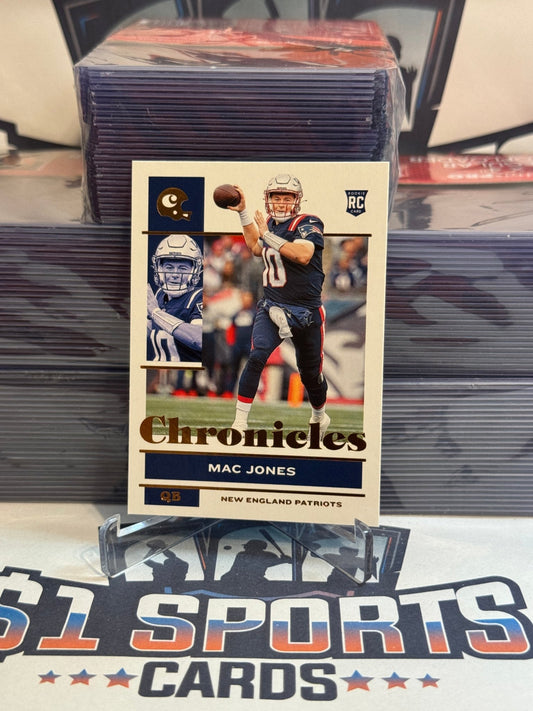 2021 Panini Chronicles (Bronze) Mac Jones Rookie #80