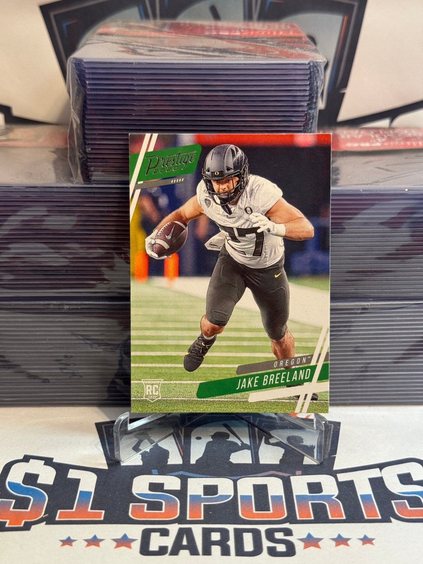 2021 Panini Chronicles Draft Picks (Prestige) Jake Breeland Rookie #9