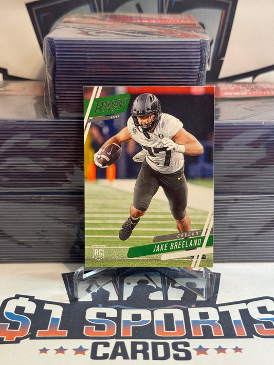 2021 Panini Chronicles Draft Picks (Prestige) Jake Breeland Rookie #9