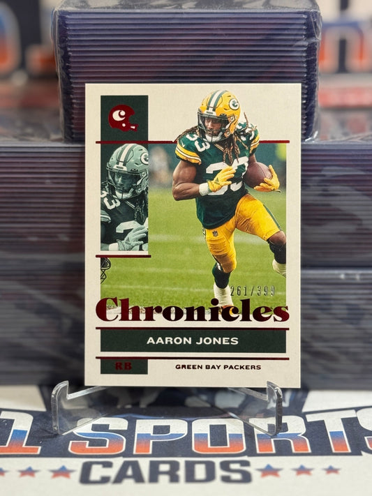 2021 Panini Chronicles (Red 281/399) Aaron Jones 40