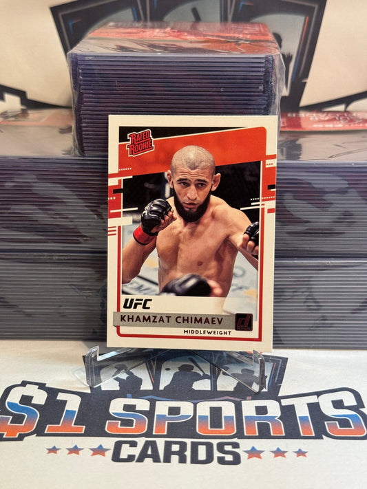 2021 Panini Chronicles UFC (Pink, Donruss Rated Rookie) Khamzat Chimaev #25