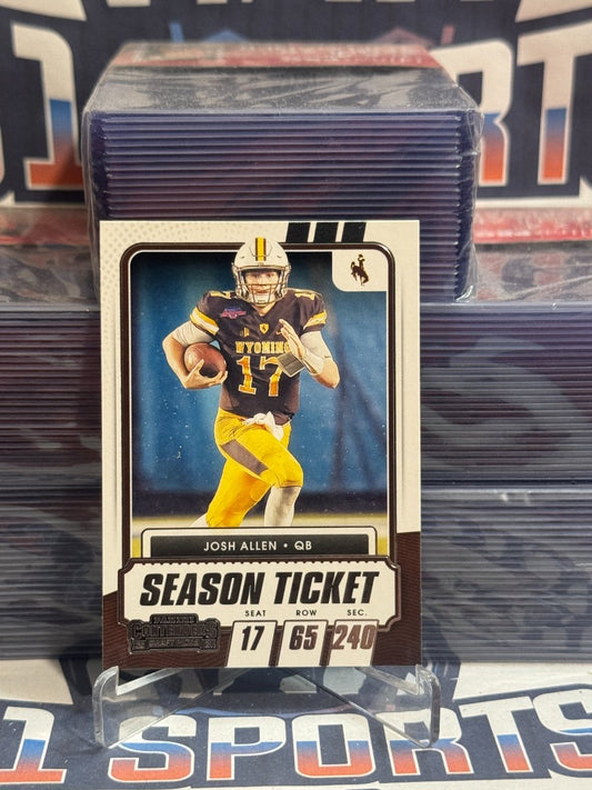 2021 Panini Contenders (Season Ticket) Josh Allen 5