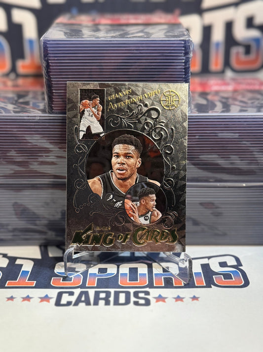 2021 Panini Illusions (King of Cards) Giannis Antetokounmpo #3