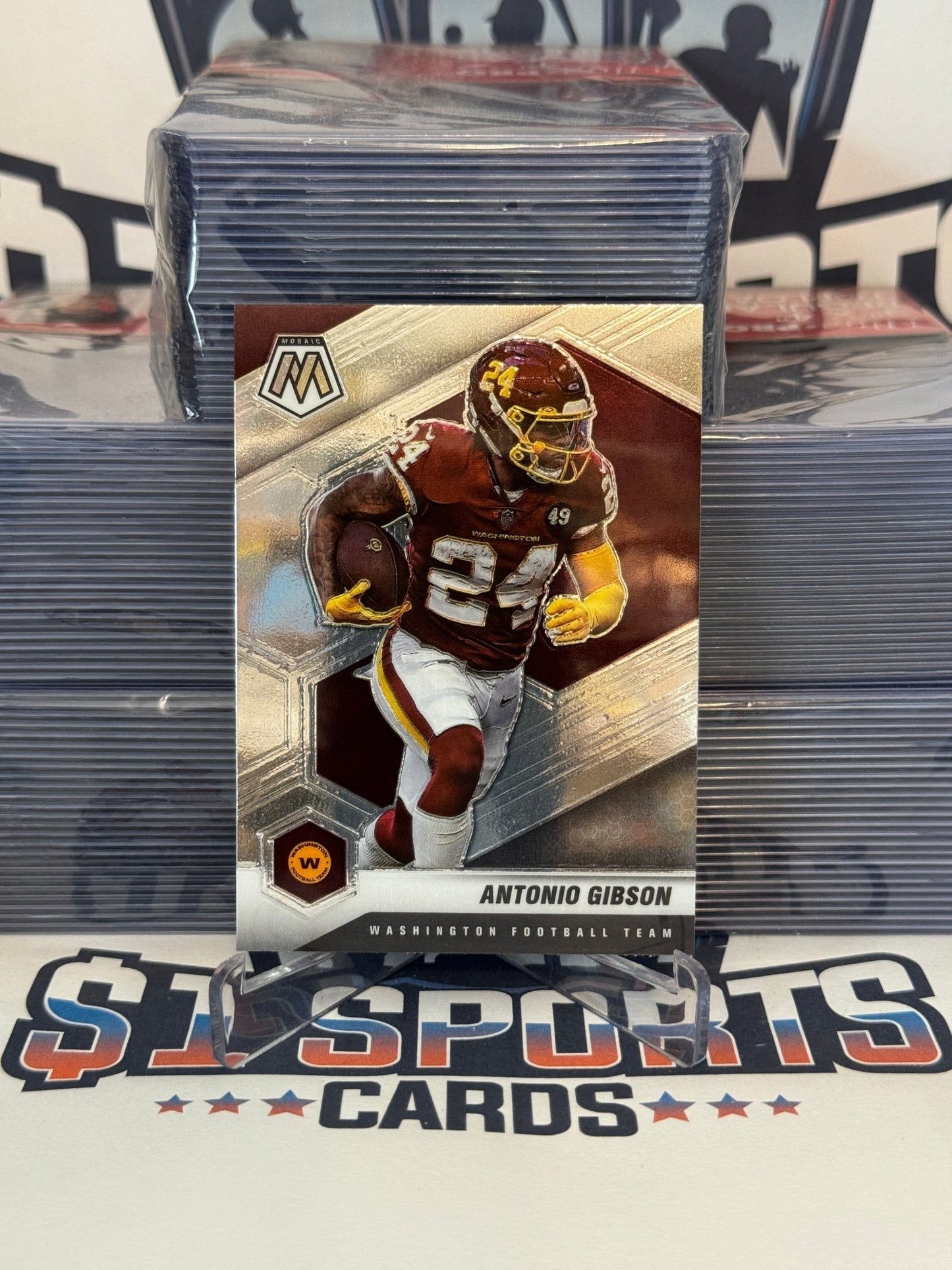 2021 Panini Mosaic (2nd Year) Antonio Gibson #200