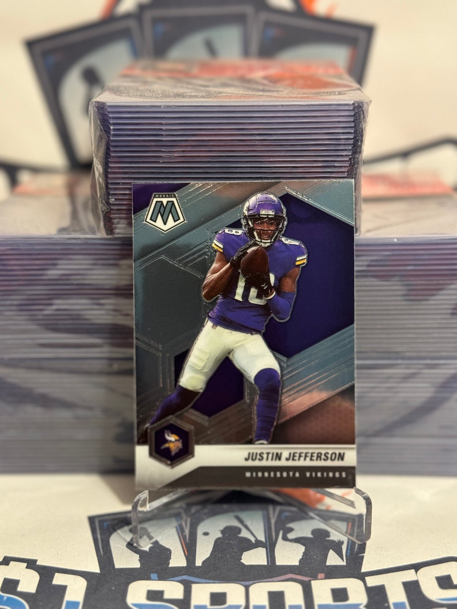 2021 Panini Mosaic (2nd Year) Justin Jefferson #132