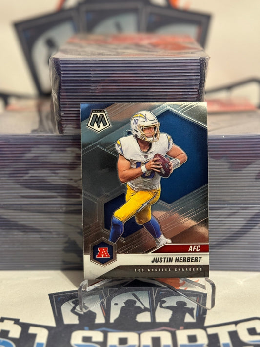 2021 Panini Mosaic (AFC, 2nd Year) Justin Herbert #224