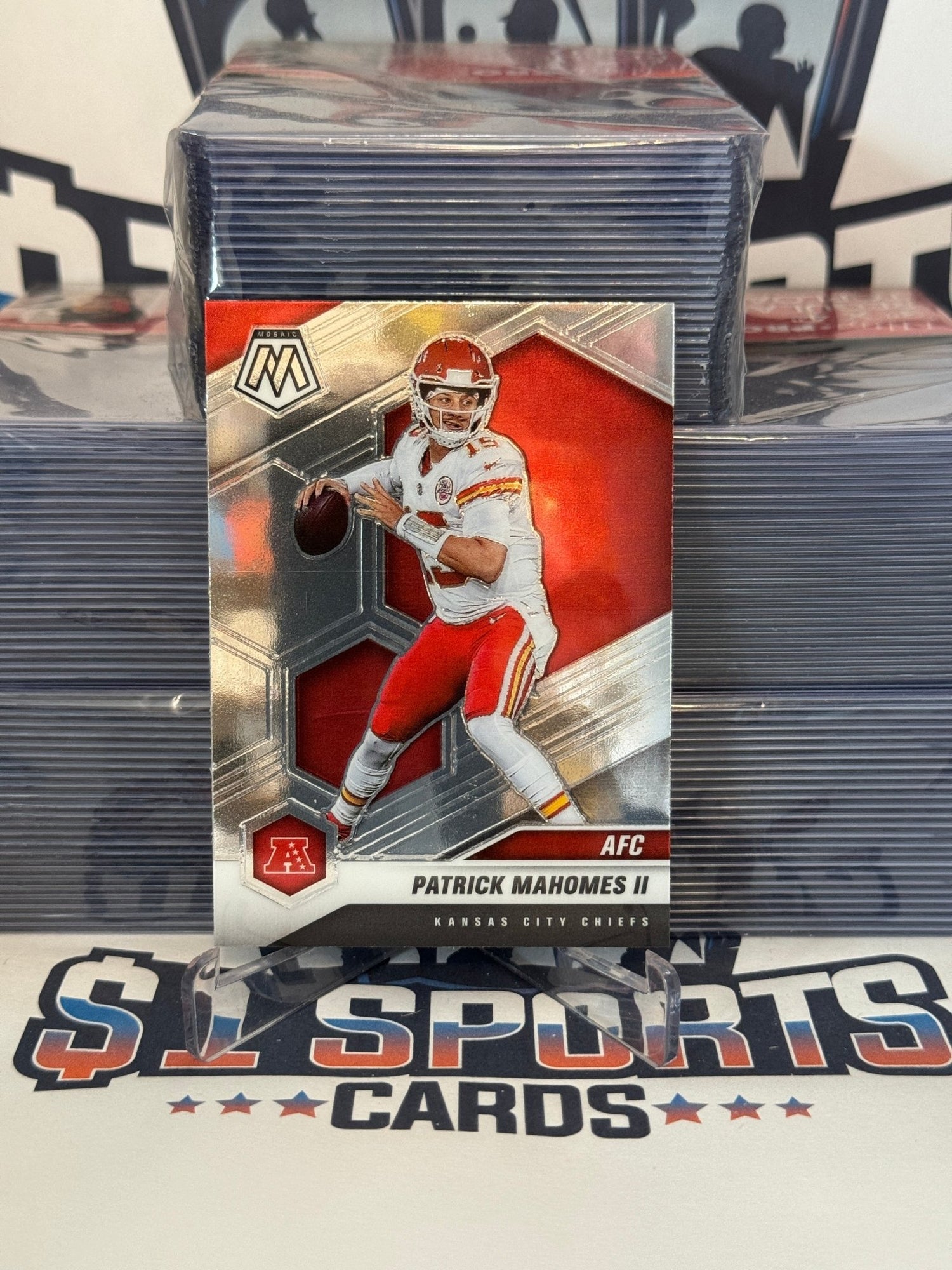 2021 Panini Mosaic (AFC) Patrick Mahomes II #221