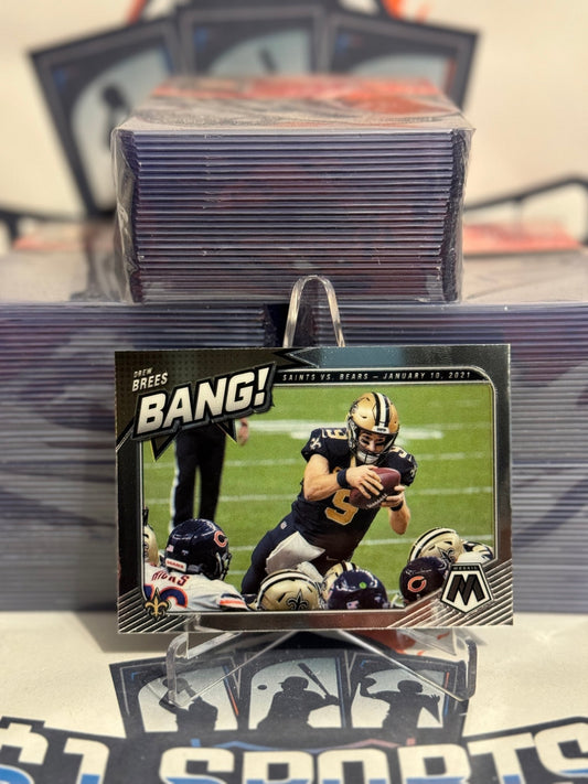 2021 Panini Mosaic (Bang!) Drew Brees #B-3