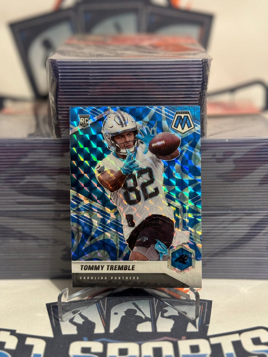 2021 Panini Mosaic (Blue Reactive Prizm) Tommy Tremble Rookie #385