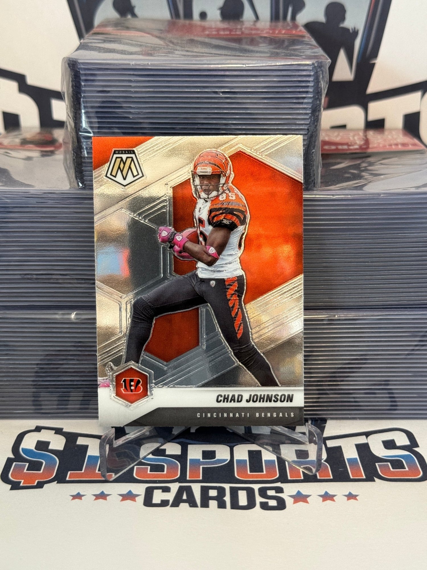 2021 Panini Mosaic Chad Johnson #48