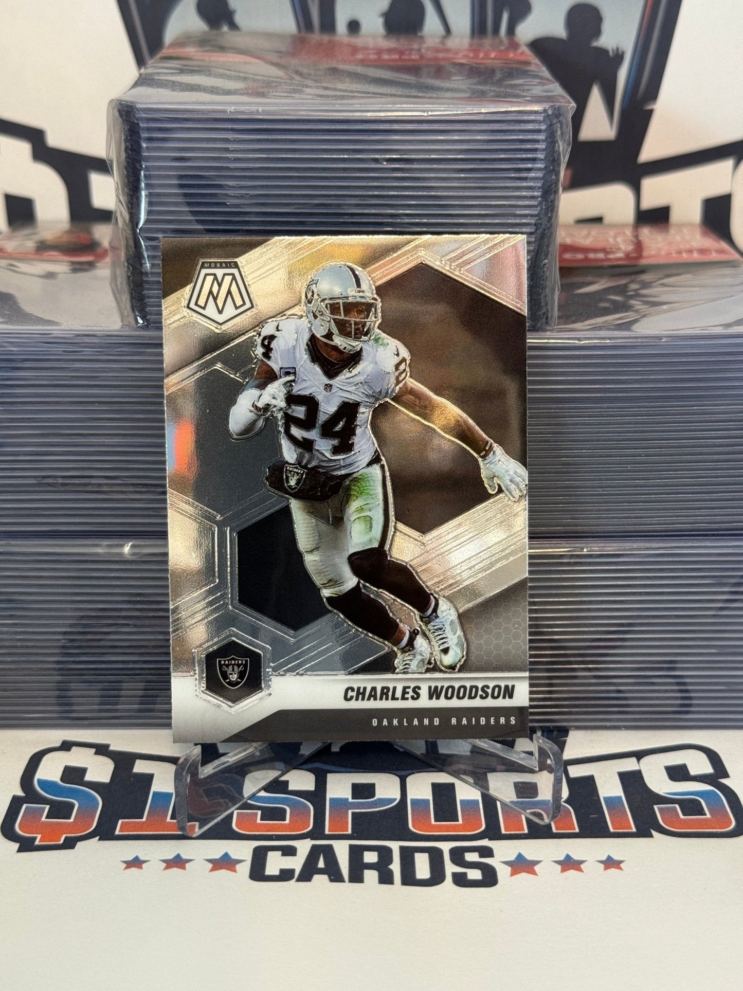 2021 Panini Mosaic Charles Woodson #106