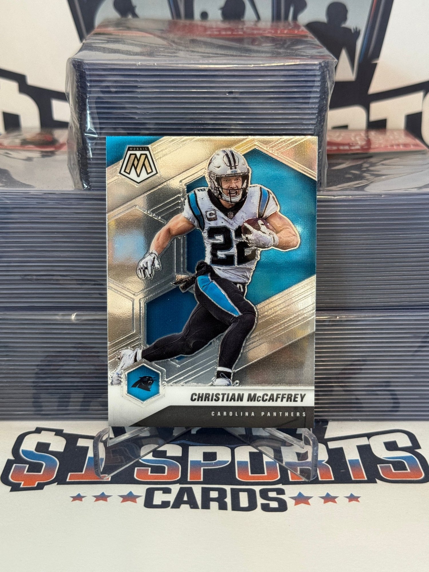 2021 Panini Mosaic Christian McCaffrey #36