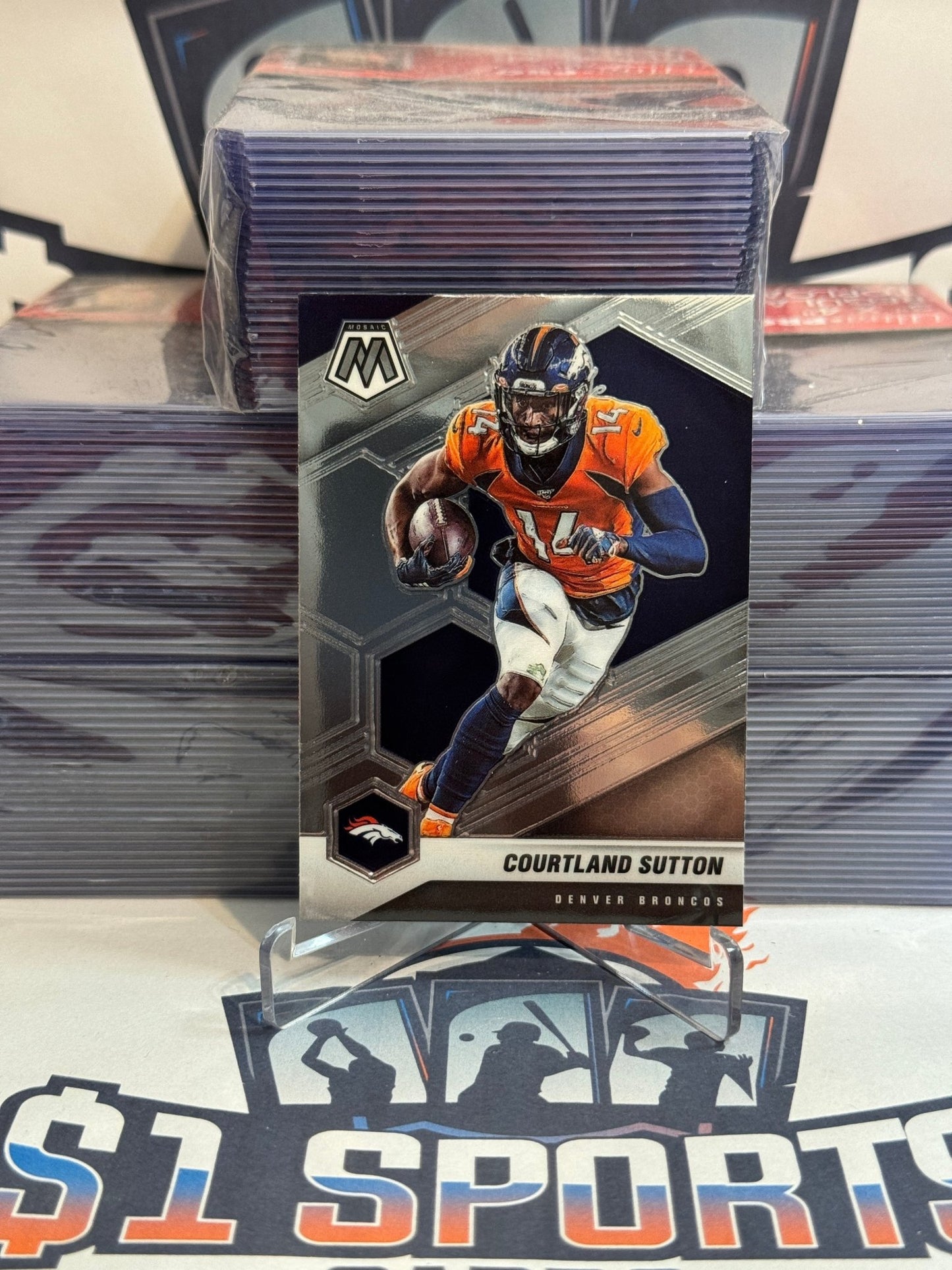 2021 Panini Mosaic Courtland Sutton #780