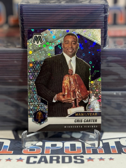 2021 Panini Mosaic (Disco Prizm, Man of the Year) Cris Carter 277