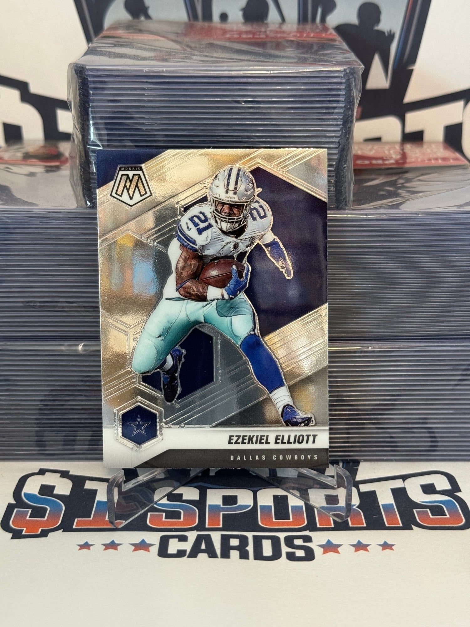 2021 Panini Mosaic Ezekiel Elliott #60