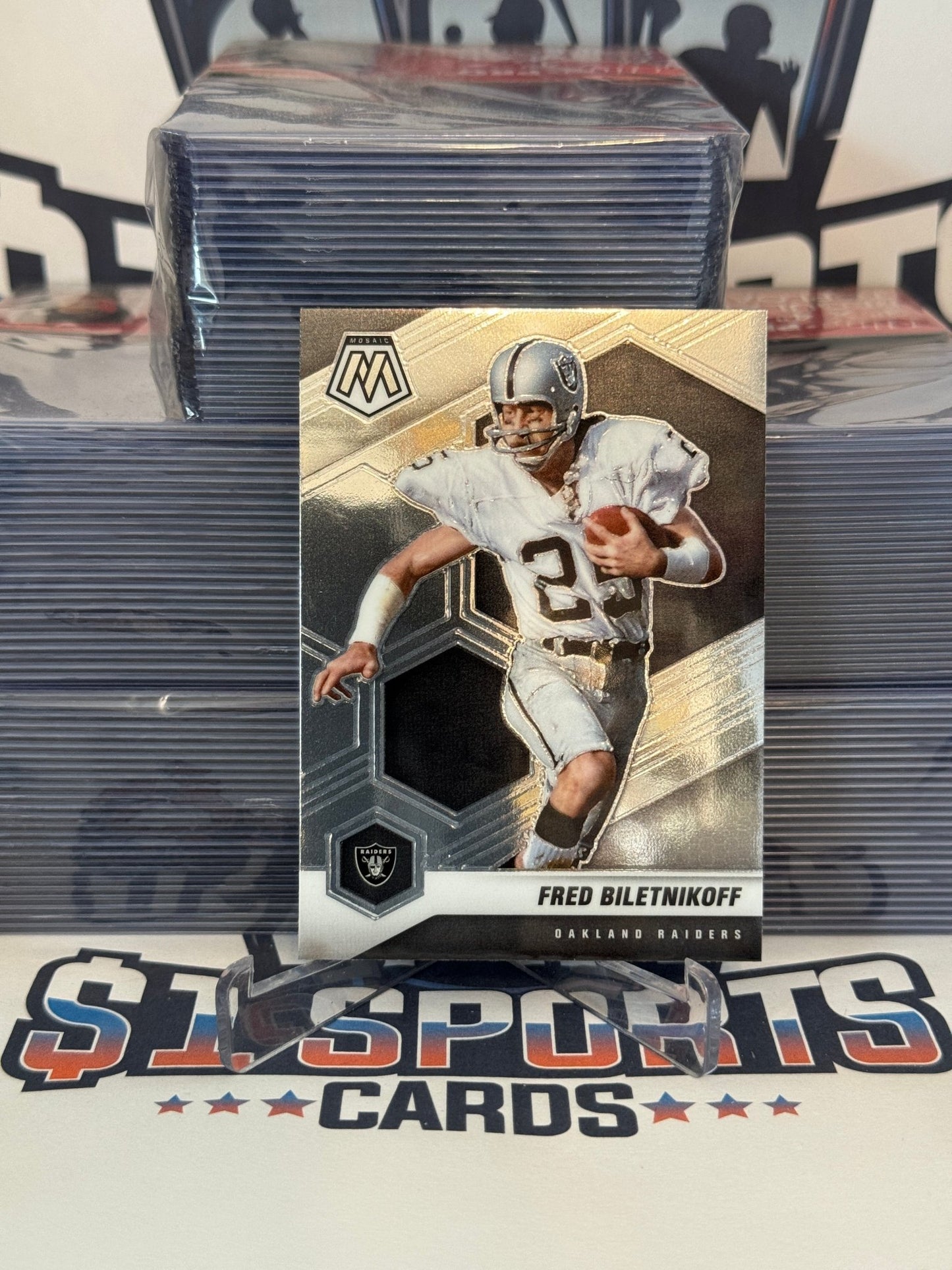 2021 Panini Mosaic Fred Biletnikoff #105