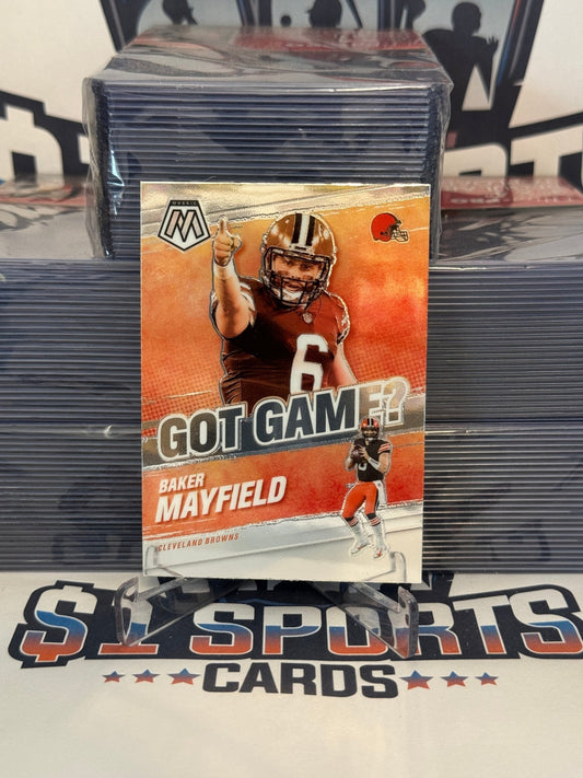 2021 Panini Mosaic (Got Game?) Baker Mayfield #GG-7