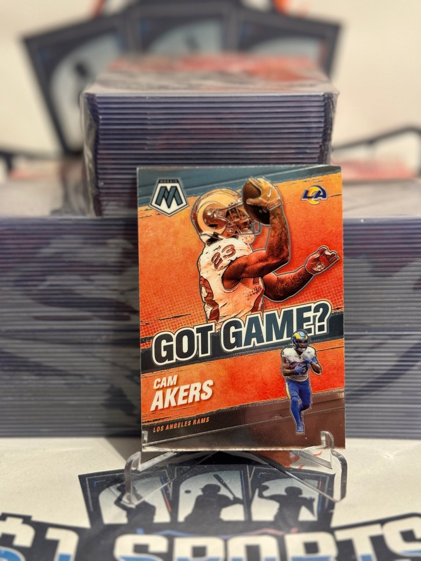 2021 Panini Mosaic (Got Game?) Cam Akers #GG-9