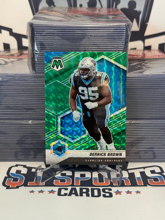 2021 Panini Mosaic (Green Prizm) Derrick Brown #39