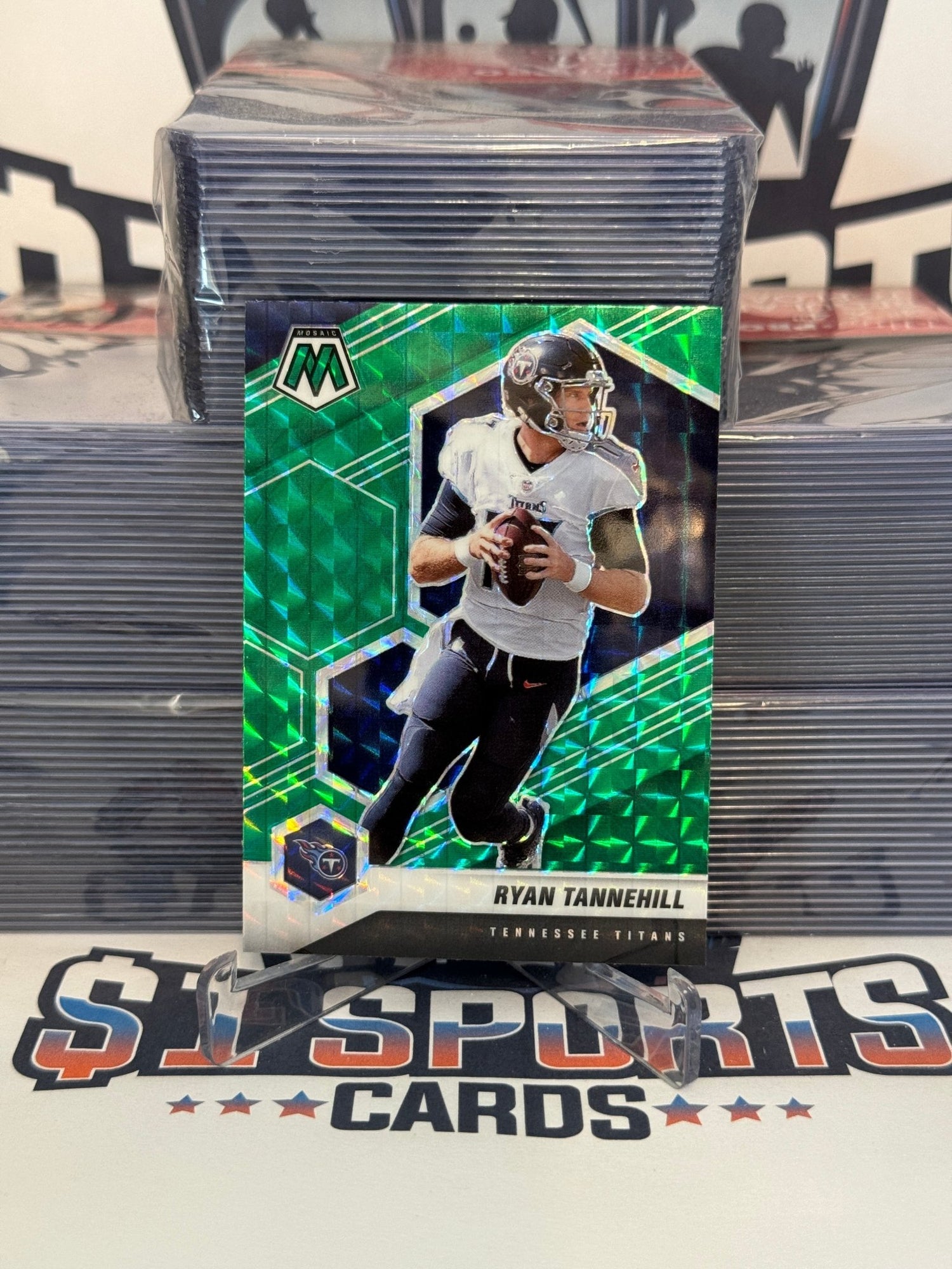 2021 Panini Mosaic (Green Prizm) Ryan Tannehill #193