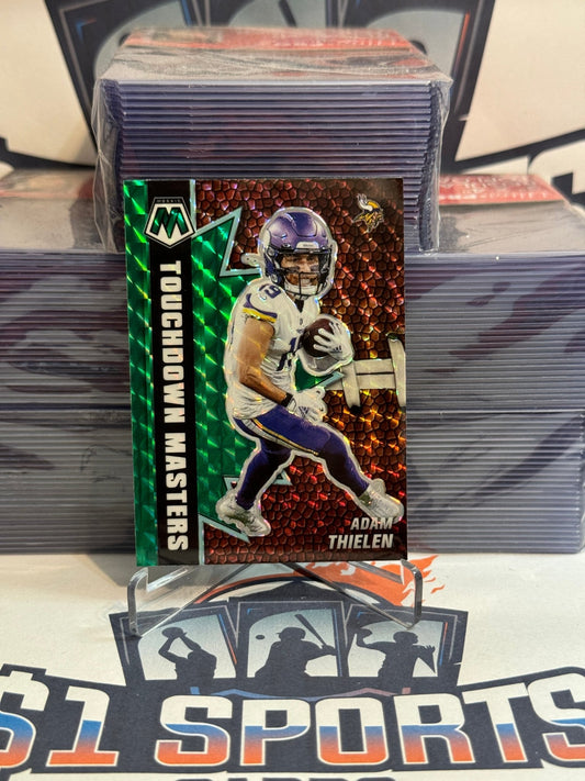 2021 Panini Mosaic (Green Prizm, Touchdown Masters) Adam Thielen #TM - 6