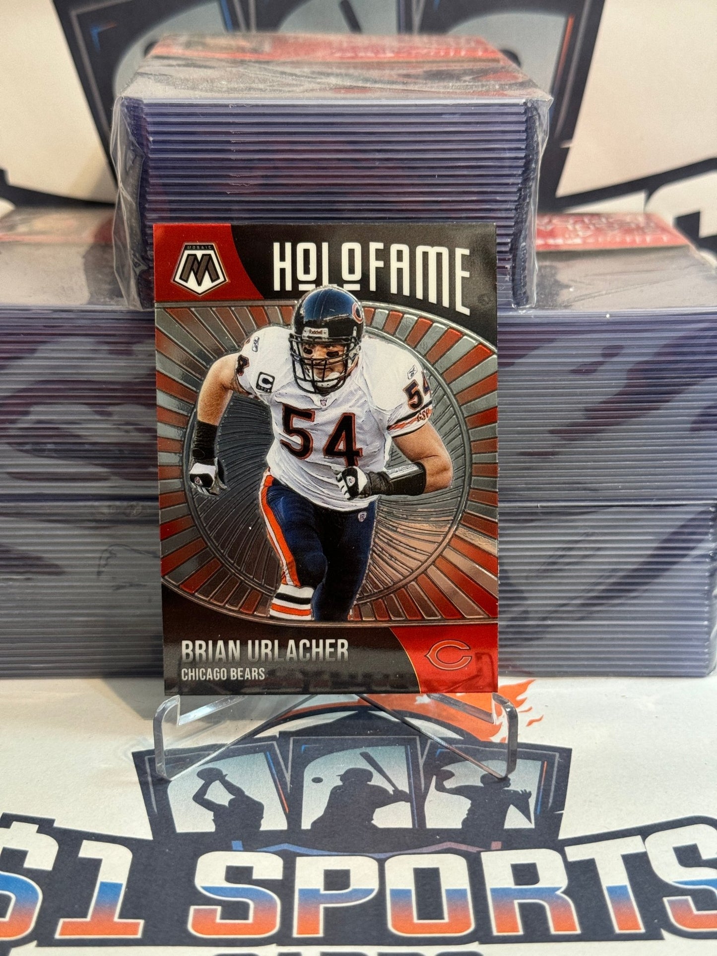 2021 Panini Mosaic (HoloFame) Brian Urlacher #16