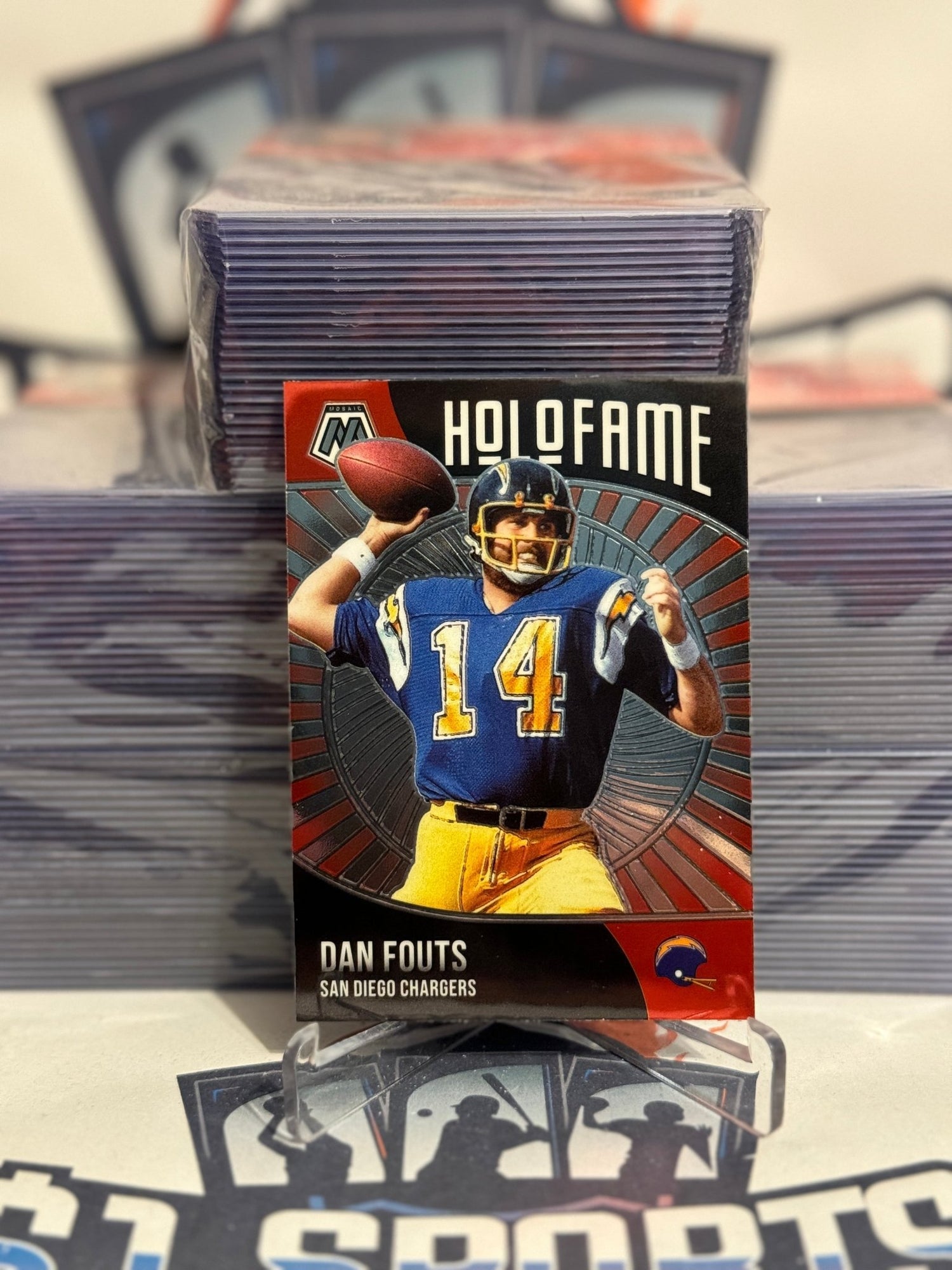 2021 Panini Mosaic (HoloFame) Dan Fouts #15