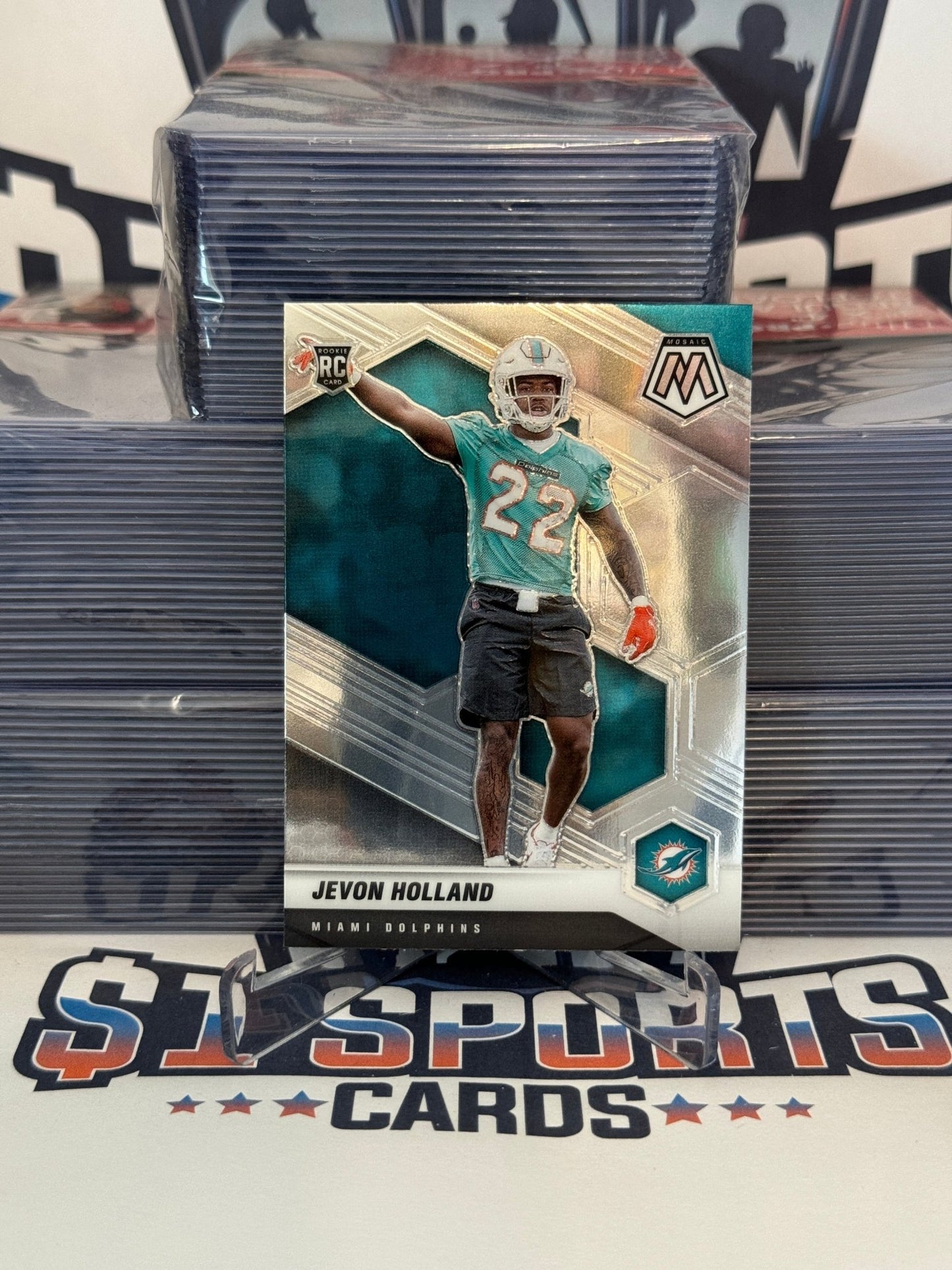 2021 Panini Mosaic Jevon Holland Rookie #382