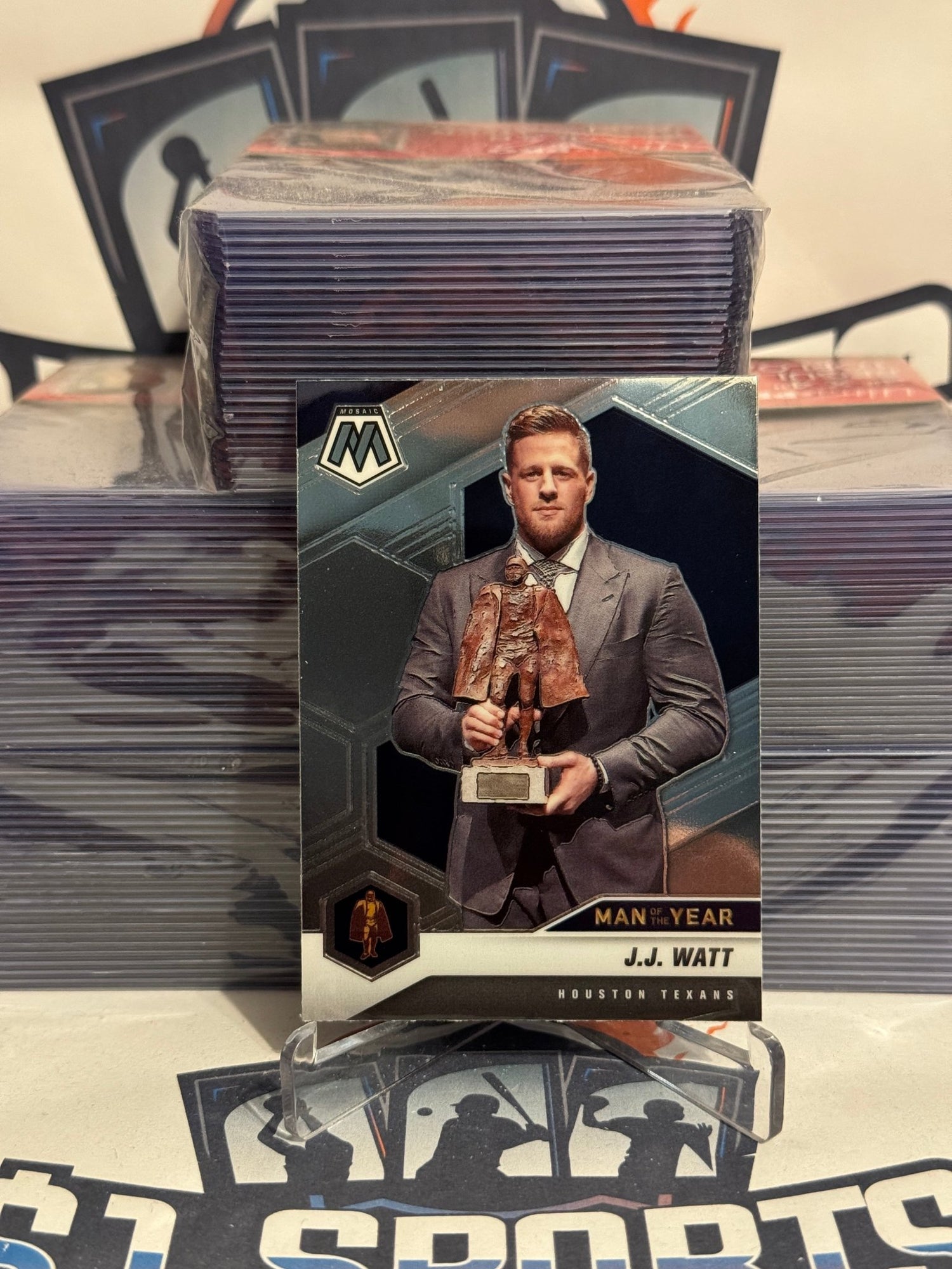 2021 Panini Mosaic (Man of the Year) J.J. Watt #272