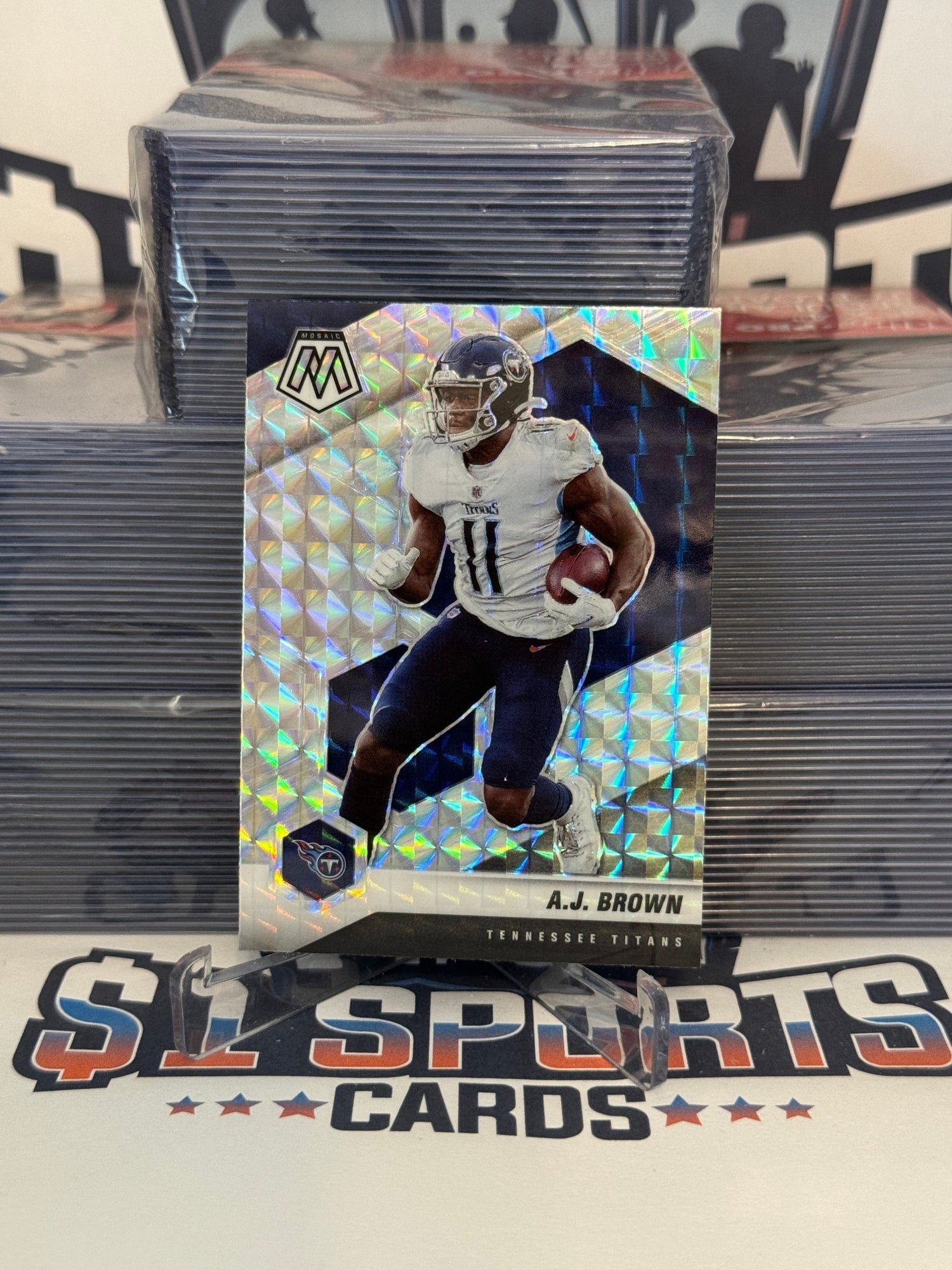 2021 Panini Mosaic (Mosaic Prizm) A.J. Brown #195