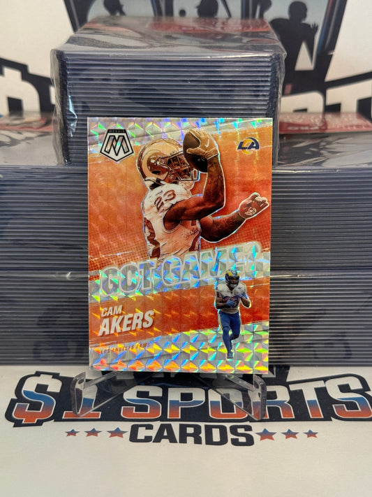 2021 Panini Mosaic (Mosaic Prizm, Got Game?) Cam Akers #GG-9