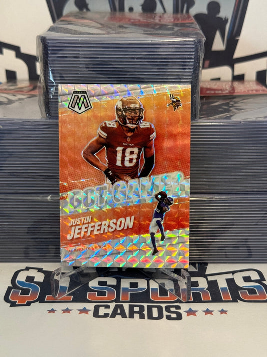 2021 Panini Mosaic (Mosaic Prizm, Got Game?) Justin Jefferson #GG-15