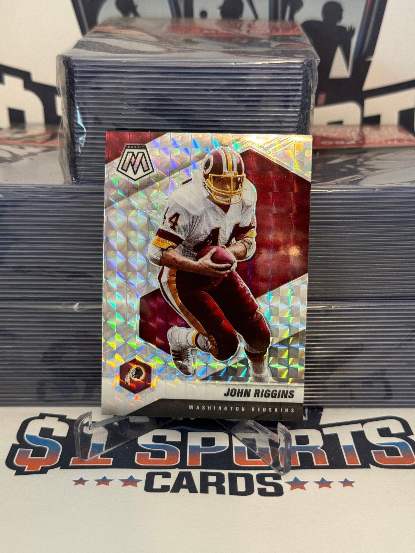 2021 Panini Mosaic (Mosaic Prizm) John Riggins #198