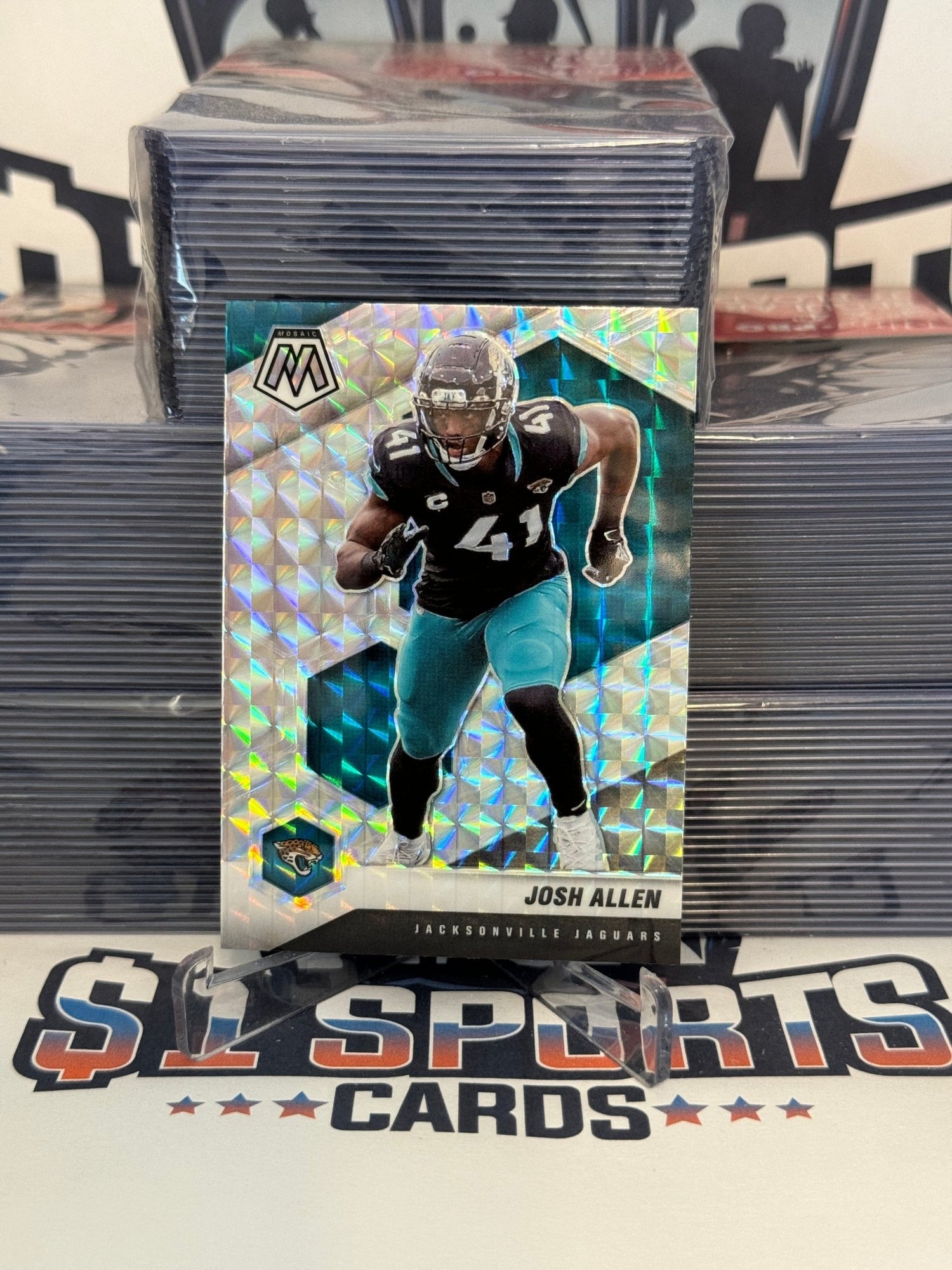 2021 Panini Mosaic (Mosaic Prizm) Josh Allen #102